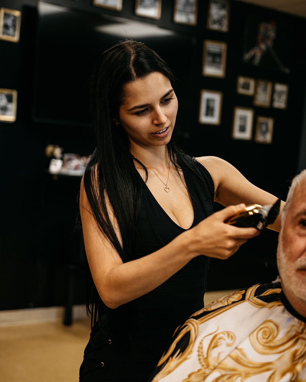 Image of Britany working